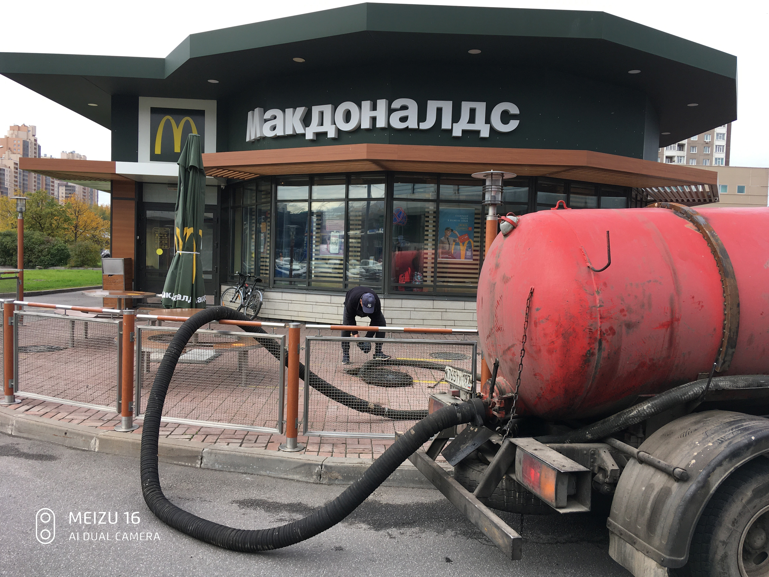 Отзыв о работе Илососной Машын в Загорянском